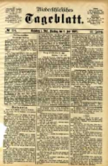Niederschlesisches Tageblatt, no 154 (Gr&uuml;nberg i. Schl., Dienstag, den 4. Juli 1893)