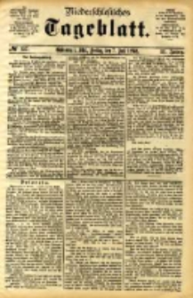 Niederschlesisches Tageblatt, no 157 (Gr&uuml;nberg i. Schl., Freitag, den 7. Juli 1893)