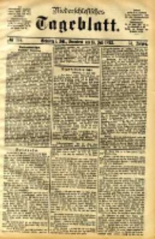 Niederschlesisches Tageblatt, no 164 (Gr&uuml;nberg i. Schl., Sonnabend, den 15. Juli 1893)