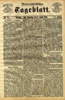Niederschlesisches Tageblatt, no 198 (Gr&uuml;nberg i. Schl., Donnerstag, den 24. August 1893)