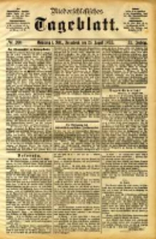 Niederschlesisches Tageblatt, no 200 (Gr&uuml;nberg i. Schl., Sonnabend, den 26. August 1893)
