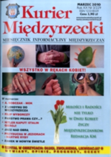 Kurier Międzyrzecki. Miesięcznik Informacyjny Międzyrzeczan, nr 3 (marzec 2010 r.)