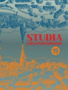 Studia Zielonog&oacute;rskie: tom XIX