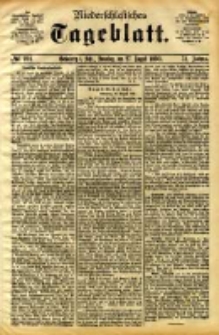 Niederschlesisches Tageblatt, no 201 (Gr&uuml;nberg i. Schl., Sonntag, den 27. August 1893)