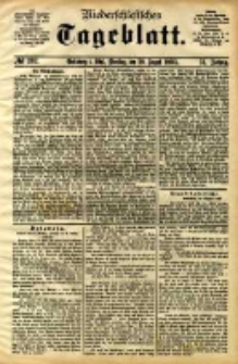 Niederschlesisches Tageblatt, no 202 (Gr&uuml;nberg i. Schl., Dienstag, den 29. August 1893)