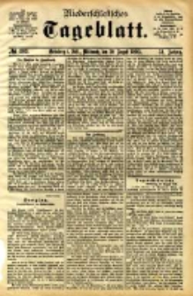 Niederschlesisches Tageblatt, no 203 (Gr&uuml;nberg i. Schl., Mittwoch, den 30. August 1893)