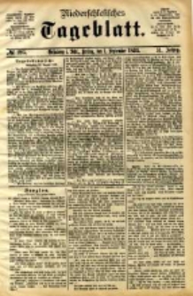 Niederschlesisches Tageblatt, no 205 (Grünberg i. Schl., Freitag, den 1. September 1893)