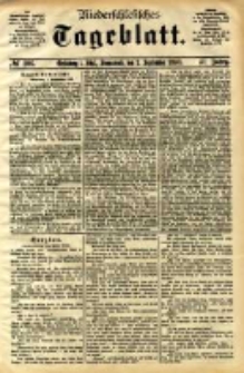 Niederschlesisches Tageblatt, no 206 (Gr&uuml;nberg i. Schl., Sonnabend, den 2. September 1893)