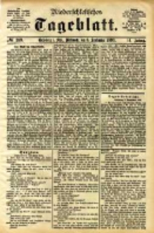 Niederschlesisches Tageblatt, no 209 (Gr&uuml;nberg i. Schl., Mittwoch, den 6. September 1893)