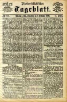 Niederschlesisches Tageblatt, no 212 (Gr&uuml;nberg i. Schl., Sonnabend, den 9. September 1893)
