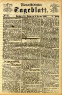 Niederschlesisches Tageblatt, no 274 (Grünberg i. Schl., Dienstag, den 21. November 1893)