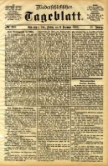 Niederschlesisches Tageblatt, no 288 (Grünberg i. Schl., Freitag, den 8. Dezember 1893)