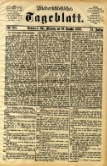 Niederschlesisches Tageblatt, no 298 (Gr&uuml;nberg i. Schl., Mittwoch, den 20. Dezember 1893)
