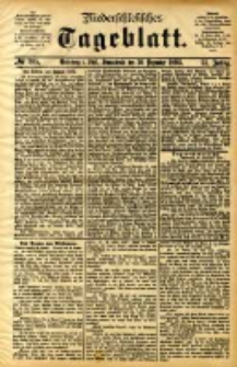 Niederschlesisches Tageblatt, no 305 (Gr&uuml;nberg i. Schl., Sonnabend, den 30. Dezember 1893)
