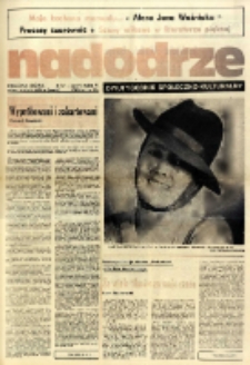 Nadodrze: dwutygodnik społeczno-kulturalny, nr 8 (8 kwietnia-21 kwietnia 1984)