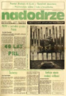 Nadodrze: dwutygodnik społeczno-kulturalny, nr 15 (15 lipca-28 lipca 1984)