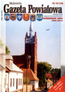 Międzyrzecka Gazeta Powiatowa, nr 10, (październik 2000 r.)