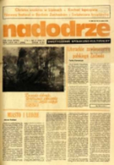 Nadodrze: dwutygodnik społeczno-kulturalny, nr 7 (7 IV - 20 IV 1985 R.)