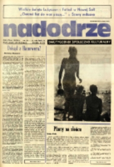Nadodrze: dwutygodnik społeczno-kulturalny, nr 15 (28 VII - 10 VIII 1985 R.)