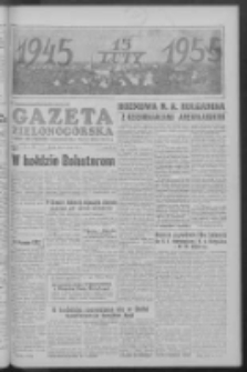 Gazeta Zielonogórska : organ KW Polskiej Zjednoczonej Partii Robotniczej R. IV Nr 39 (15 lutego 1955)