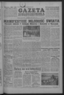 Gazeta Zielonogórska : organ KW Polskiej Zjednoczonej Partii Robotniczej R. IV Nr 181 (1 sierpnia 1955)