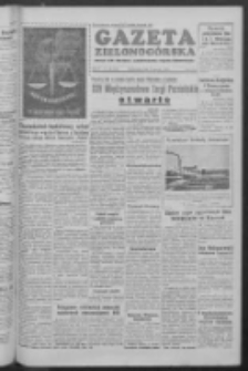 Gazeta Zielonogórska : organ KW Polskiej Zjednoczonej Partii Robotniczej R. V Nr 144 (18 czerwca 1956)