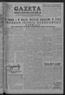 Gazeta Zielonogórska : organ Komitetu Wojewódzkiego Polskiej Zjednoczonej Partii Robotniczej R. I Nr 58 (3 listopada 1952)