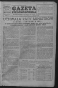 Gazeta Zielonog&oacute;rska : organ Komitetu Wojew&oacute;dzkiego Polskiej Zjednoczonej Partii Robotniczej R. II Nr 4 (5 stycznia 1953)