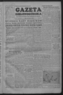 Gazeta Zielonog&oacute;rska : organ Komitetu Wojew&oacute;dzkiego Polskiej Zjednoczonej Partii Robotniczej R. II Nr 6 (7 stycznia 1953)