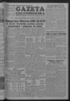 Gazeta Zielonog&oacute;rska : organ KW Polskiej Zjednoczonej Partii Robotniczej R. II Nr 260 (31 października - 1 listopada 1953)