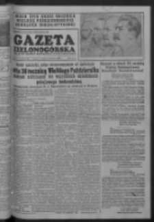 Gazeta Zielonogórska : organ KW Polskiej Zjednoczonej Partii Robotniczej R. II Nr 266 (7/8 listopada 1953)
