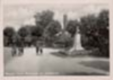 Nowa Sól / Neusalz; Promenade mit Jahndenkmal; Promenada z pomnikiem