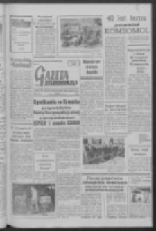 Gazeta Zielonogórska : organ KW Polskiej Zjednoczonej Partii Robotniczej R. VII Nr 256 (28 października 1958). - Wyd. A