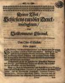 Schlesiens curioser Denckwürdigkeiten, oder vollkommene Chronica, Dritter Theil