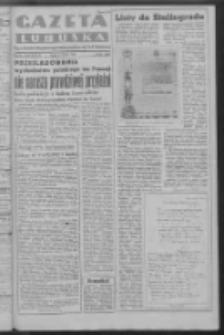 Gazeta Lubuska : organ Komitetu Wojewódzkiego Polskiej Zjednoczonej Partii Robotniczej R. III Nr 34 (3 lutego 1950). - Wyd. ABCDEFG