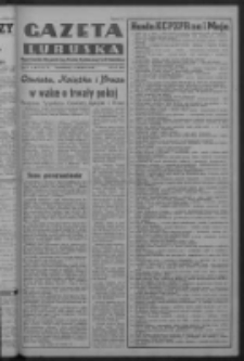 Gazeta Lubuska : organ Komitetu Wojewódzkiego Polskiej Zjednoczonej Partii Robotniczej R. III Nr 112 (24 kwietnia 1950). - Wyd. ABCDEFG