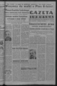 Gazeta Lubuska : organ Komitetu Wojewódzkiego Polskiej Zjednoczonej Partii Robotniczej R. III Nr 195 (17 lipca 1950). - Wyd. ABCDEFG