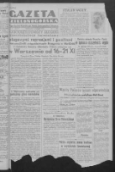 Gazeta Zielonogórska : organ Komitetu Wojewódzkiego Polskiej Zjednoczonej Partii Robotniczej R. I Nr 598 [właśc. 100] (13 listopada 1950). - Wyd. ABCD