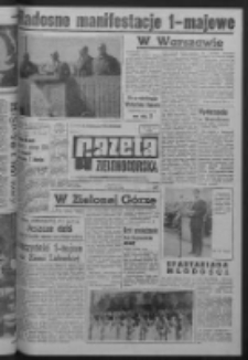 Gazeta Zielonogórska : organ KW Polskiej Zjednoczonej Partii Robotniczej R. XIV Nr 103 (3 maja 1965). - Wyd. A