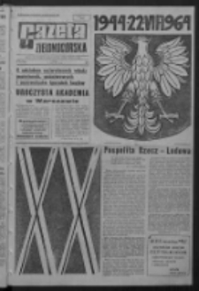 Gazeta Zielonog&oacute;rska : organ KW Polskiej Zjednoczonej Partii Robotniczej R. XIII Nr 173 (22 lipca 1964). - [Wyd. A]