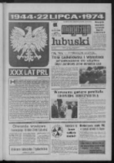 Gazeta Zielonog&oacute;rska : magazyn lubuski : organ KW Polskiej Zjednoczonej Partii Robotniczej R. XXIII Nr 171 (20/21/22 lipca 1974). - Wyd. A