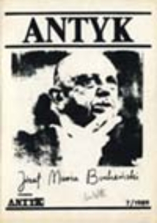 Antyk: kwartalnik polityczny neoprawicy