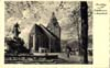 Gorz&oacute;w Wlkp. / Landsberg a. d. W.; Paukschbrunnen u. Marienkirche