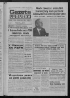 Gazeta Lubuska : dziennik Polskiej Zjednoczonej Partii Robotniczej : Zielona Góra - Gorzów R. XXVII Nr 8 (11 stycznia 1978). - Wyd. A