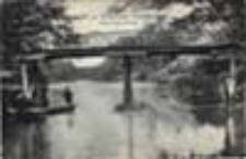 Małomice / Mallmitz; Burggräfl. zu Dohna'scher Park Mallmitz: Hohe Bober-Brücke