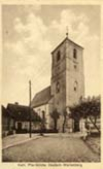 Otyń / Deutsch - Wartenberg; Kath. Pfarrkirche Deutsch-Wartenberg