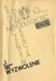 Wyzwolenie: społeczeństwo, demokracja, niepodległość: miesięcznik polityczny, nr 3 (24) 1988