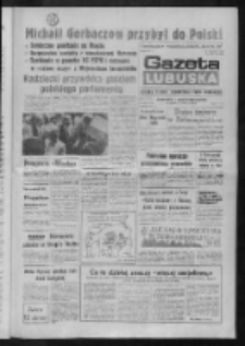 Gazeta Lubuska : dziennik Polskiej Zjednoczonej Partii Robotniczej : Gorz&oacute;w - Zielona G&oacute;ra R. XXXVI Nr 162 (12 lipca 1988). - Wyd. 1