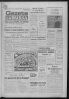 Gazeta Lubuska : dziennik Polskiej Zjednoczonej Partii Robotniczej : Gorz&oacute;w - Zielona G&oacute;ra R. XXXVI Nr 263 (11 listopada 1988). - Wyd. 1