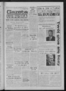 Gazeta Lubuska : dziennik Polskiej Zjednoczonej Partii Robotniczej : Gorz&oacute;w - Zielona G&oacute;ra R. XXXVII Nr 137 (13 czerwca 1989). - Wyd. 1